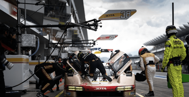 Inside: Cadillac Hertz Team Jota